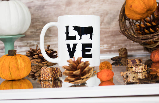 For the Love of Cows Mug